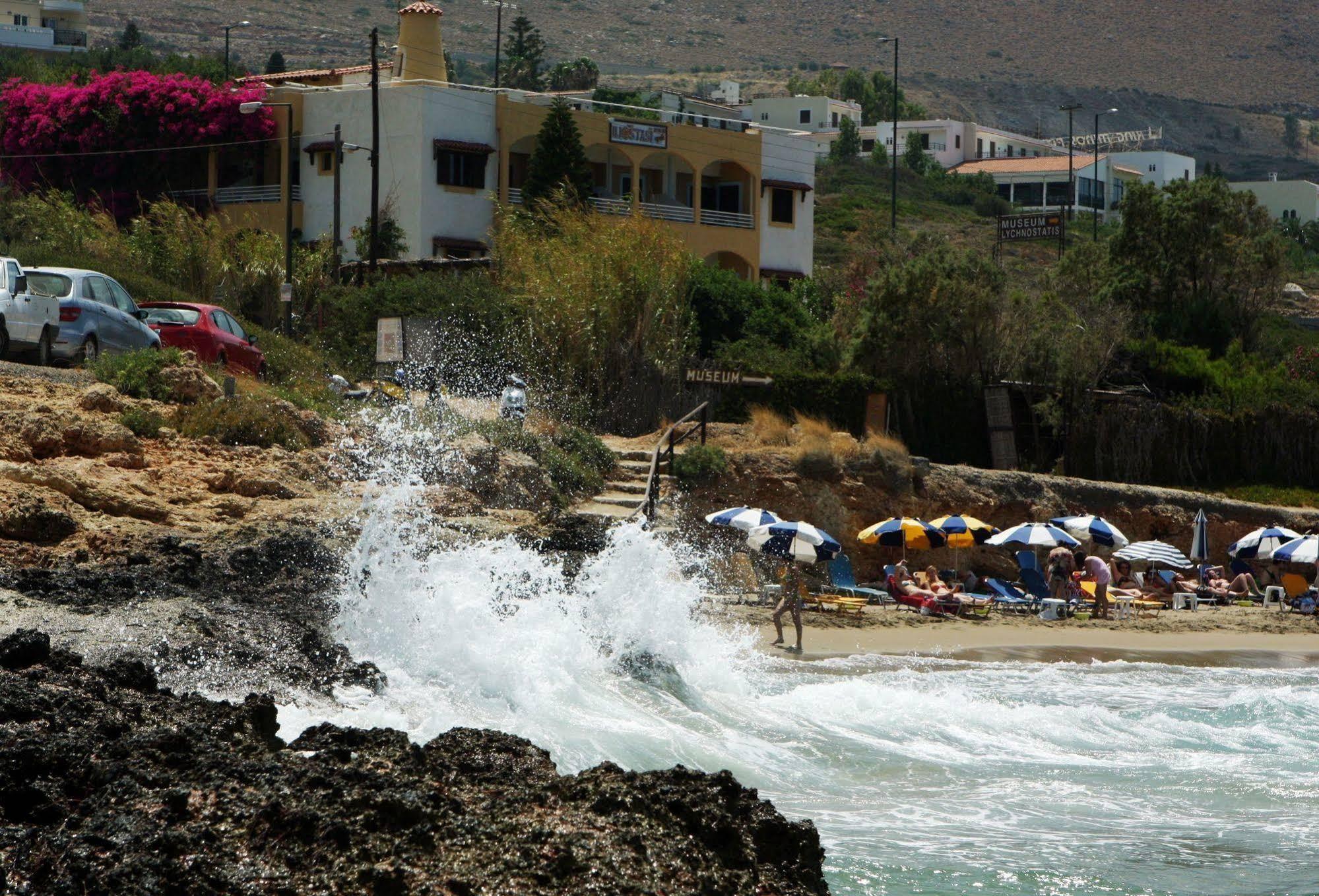 Iliostasi Beach Apartments Limenas Chersonisou Exterior foto