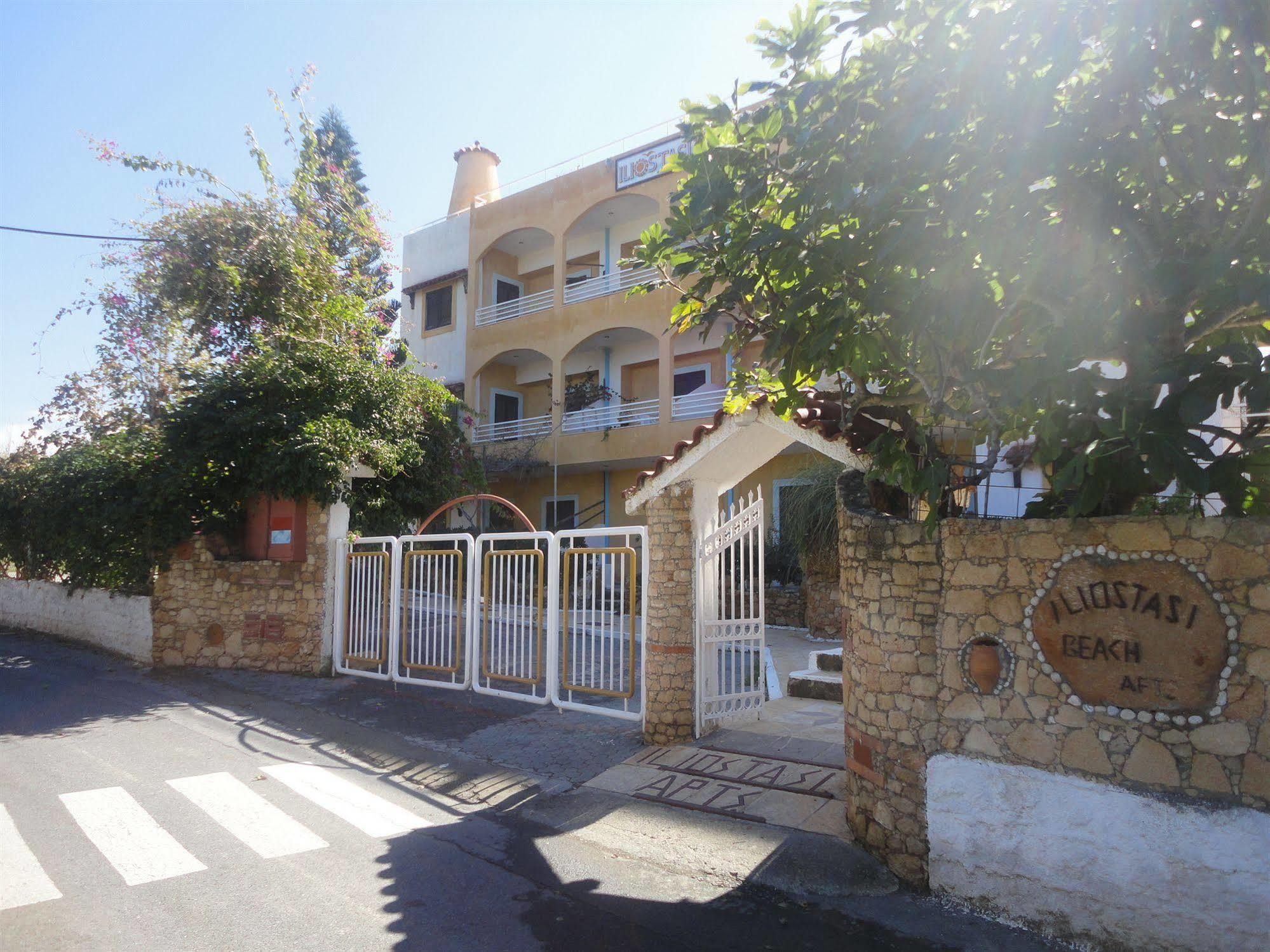 Iliostasi Beach Apartments Limenas Chersonisou Exterior foto